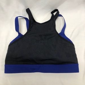 Under armour racerback strappy sports bra highneck